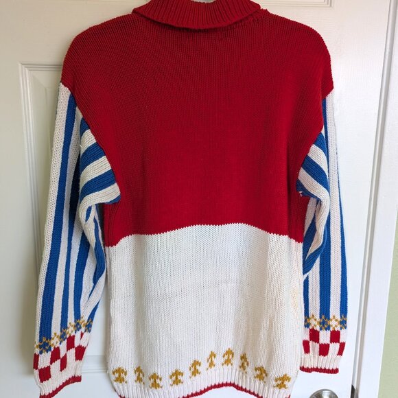 Vintage the eagle's eye Campbell's Soup sweater size M - Picture 2 of 5